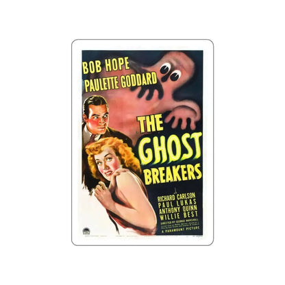 THE GHOST BREAKERS 1940 Movie Poster STICKER Vinyl Die-Cut Decal 4 Inch - The Sticker Space