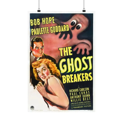 THE GHOST BREAKERS 1940 - Paper Movie Poster 16″ x 24″ Matte - The Sticker Space