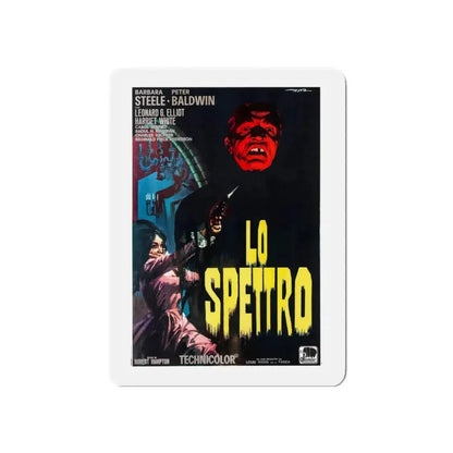 THE GHOST (ITALIAN) 2 1963 Movie Poster - Refrigerator Magnet 3 Inch Die-Cut - The Sticker Space