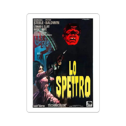 THE GHOST (ITALIAN) 2 1963 Movie Poster - STICKER Vinyl Kiss-Cut Decal 3 Inch White - The Sticker Space