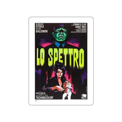 THE GHOST (ITALIAN) 3 1963 Movie Poster STICKER Vinyl Die-Cut Decal 2 Inch - The Sticker Space