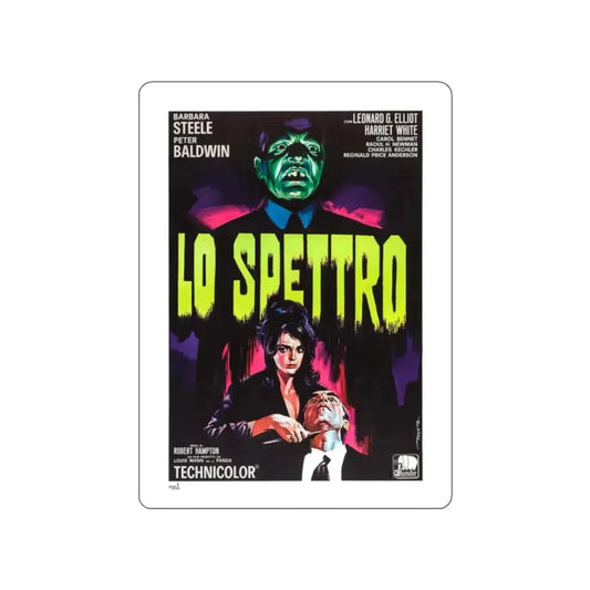 THE GHOST (ITALIAN) 3 1963 Movie Poster STICKER Vinyl Die-Cut Decal 2 Inch - The Sticker Space