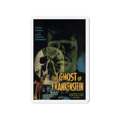 THE GHOST OF FRANKENSTEIN 1942 Movie Poster - Refrigerator Magnet 2 Inch Die-Cut - The Sticker Space