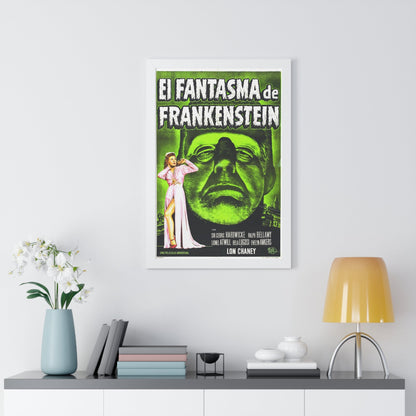 THE GHOST OF FRANKENSTEIN (SPANISH) 1942 - Framed Movie Poster-The Sticker Space