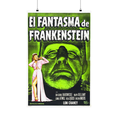 THE GHOST OF FRANKENSTEIN (SPANISH) 1942 - Paper Movie Poster-20″ x 30″-The Sticker Space