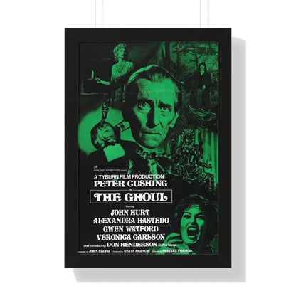 THE GHOUL 1975 - Framed Movie Poster 16″ x 24″ Black - The Sticker Space