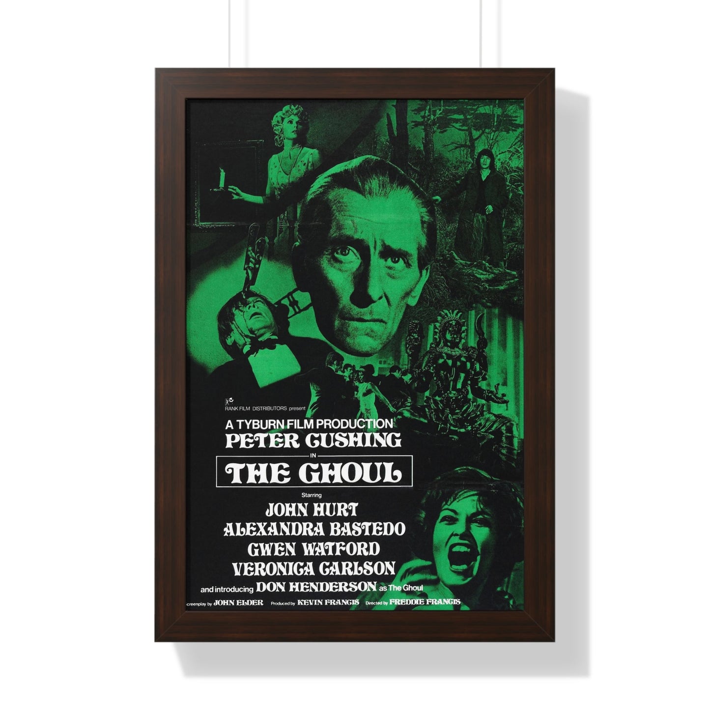 THE GHOUL 1975 - Framed Movie Poster-16″ x 24″-The Sticker Space