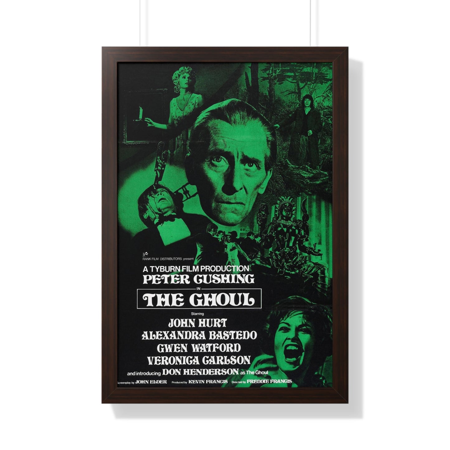 THE GHOUL 1975 - Framed Movie Poster-20" x 30"-The Sticker Space