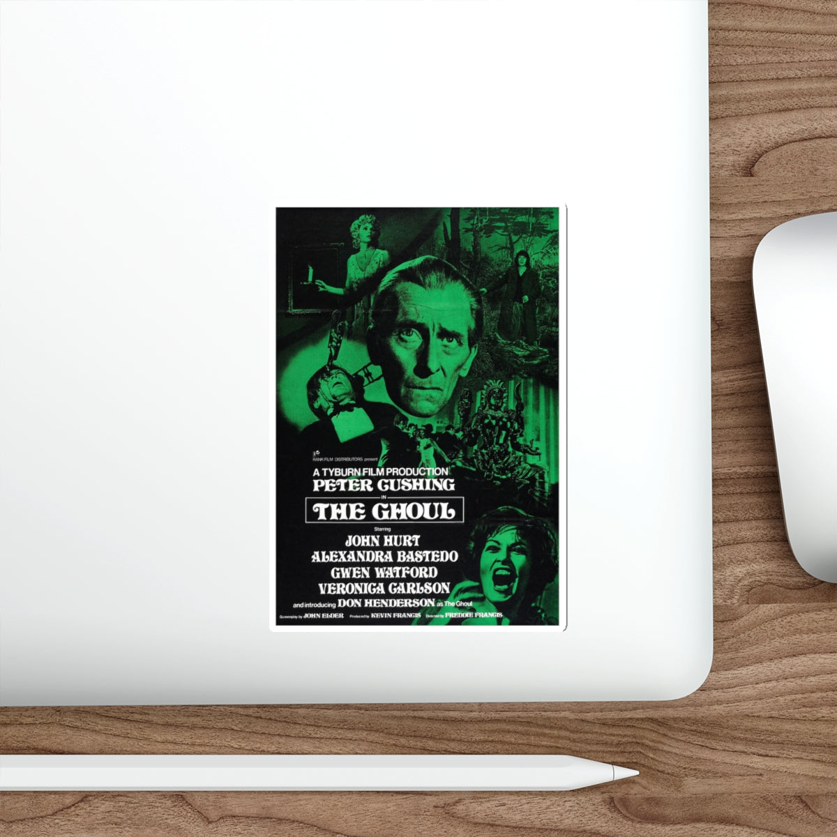 THE GHOUL 1975 Movie Poster STICKER Vinyl Die-Cut Decal-The Sticker Space