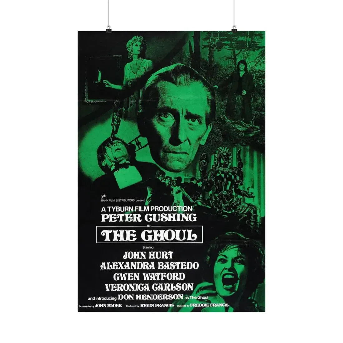 THE GHOUL 1975 - Paper Movie Poster 24″ x 36″ Matte - The Sticker Space