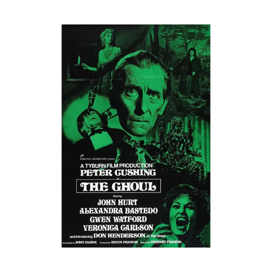 THE GHOUL 1975 - Paper Movie Poster - The Sticker Space