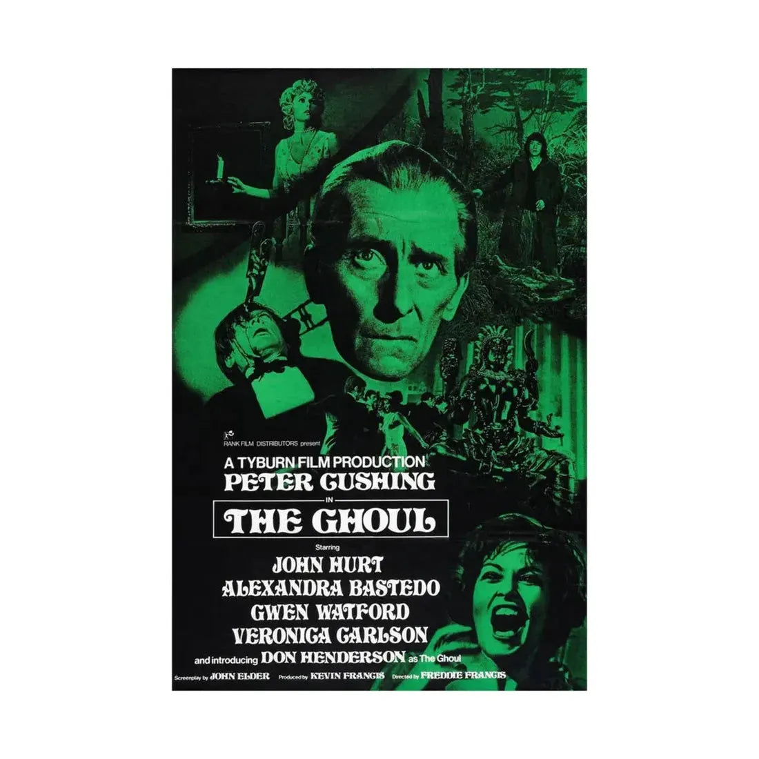 THE GHOUL 1975 - Paper Movie Poster - The Sticker Space
