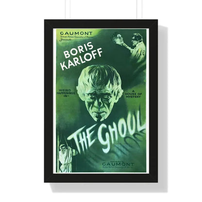 THE GHOUL (KARLOFF) (2) 1933 - Framed Movie Poster 16″ x 24″ Black - The Sticker Space