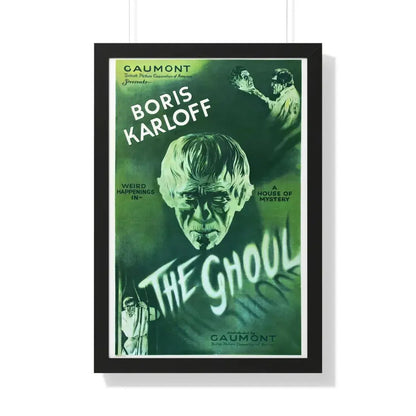 THE GHOUL (KARLOFF) (2) 1933 - Framed Movie Poster 20" x 30" Black - The Sticker Space