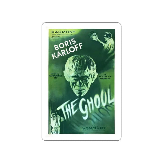 THE GHOUL (KARLOFF) (2) 1933 Movie Poster STICKER Vinyl Die-Cut Decal 2 Inch - The Sticker Space