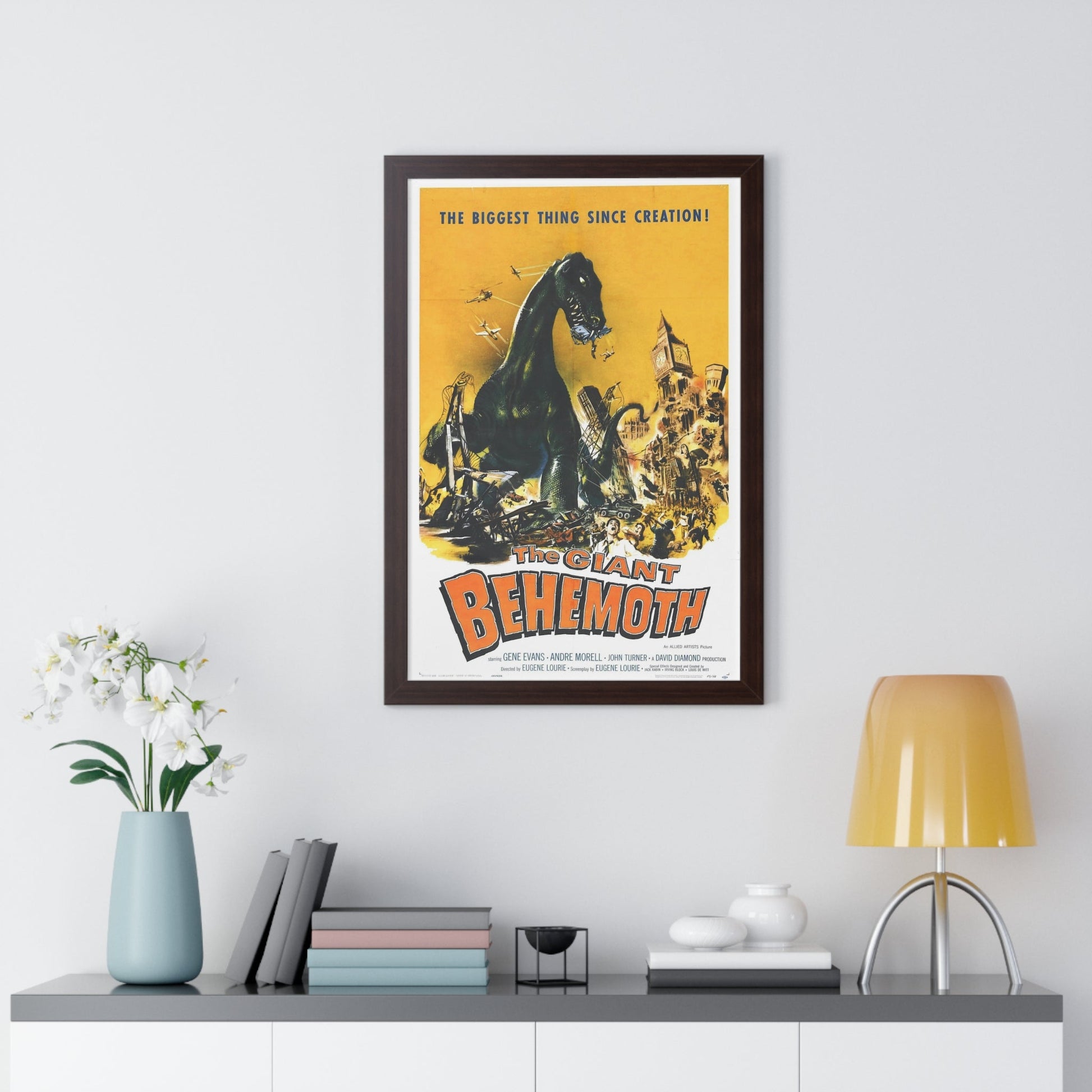 THE GIANT BEHEMOTH 1959 - Framed Movie Poster-The Sticker Space