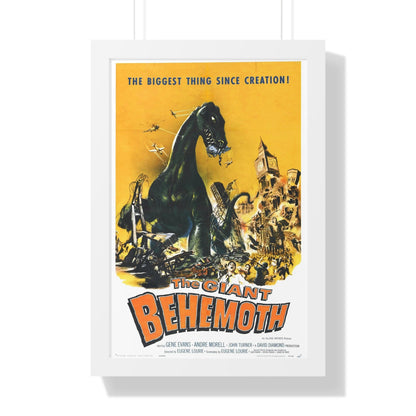 THE GIANT BEHEMOTH 1959 - Framed Movie Poster-16″ x 24″-The Sticker Space