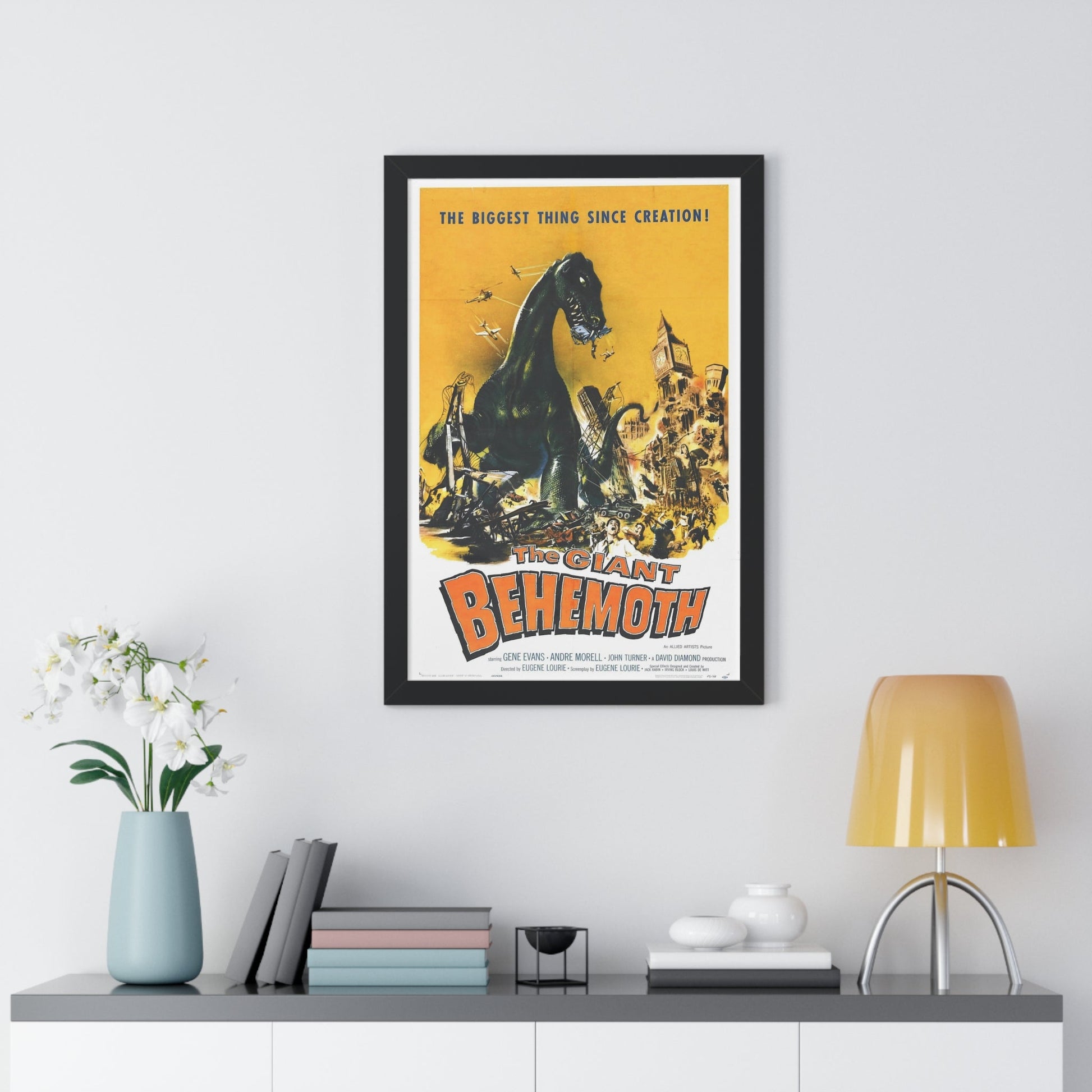 THE GIANT BEHEMOTH 1959 - Framed Movie Poster-The Sticker Space