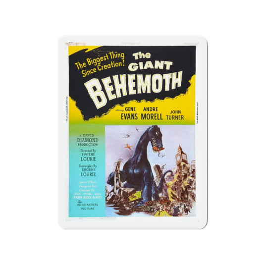 THE GIANT BEHEMOTH (2) 1959 Movie Poster - Refrigerator Magnet-2" x 2"-The Sticker Space