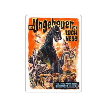 THE GIANT BEHEMOTH (GERMAN) 1959 Movie Poster STICKER Vinyl Die-Cut Decal 2 Inch - The Sticker Space
