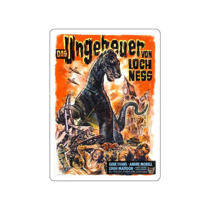 THE GIANT BEHEMOTH (GERMAN) 1959 Movie Poster STICKER Vinyl Die-Cut Decal 4 Inch - The Sticker Space