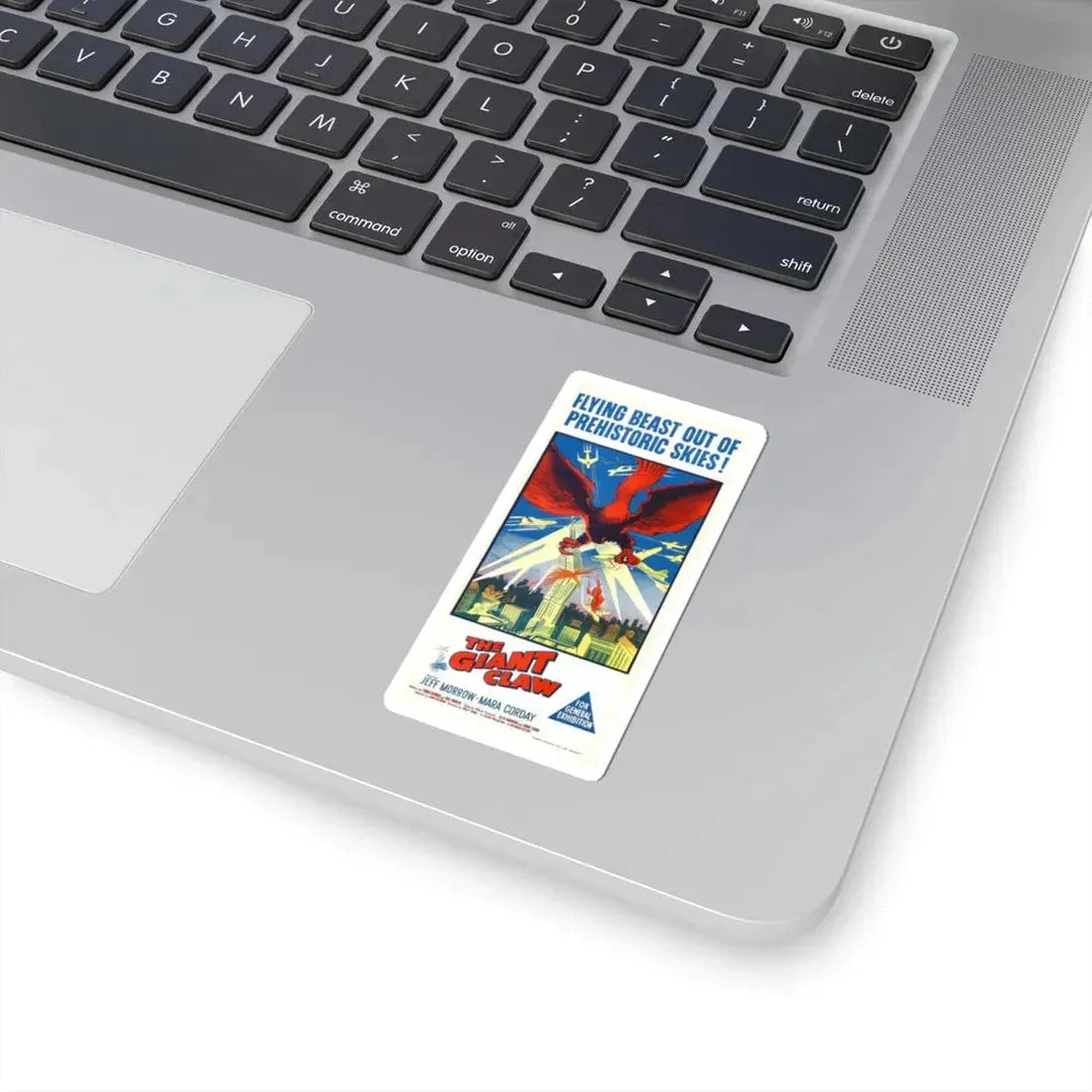 THE GIANT CLAW 1957 Movie Poster - STICKER Vinyl Kiss-Cut Decal - The Sticker Space