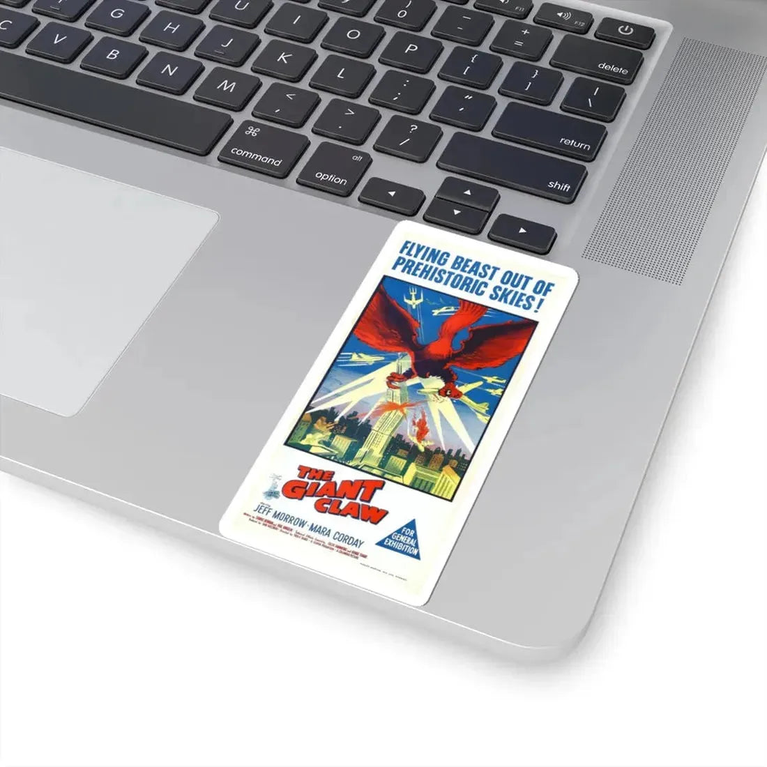 THE GIANT CLAW 1957 Movie Poster - STICKER Vinyl Kiss-Cut Decal - The Sticker Space