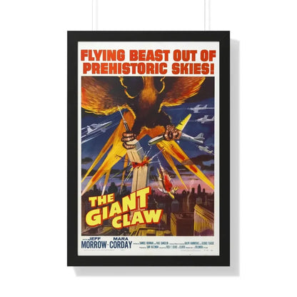 THE GIANT CLAW (2) 1957 - Framed Movie Poster 20" x 30" Black - The Sticker Space