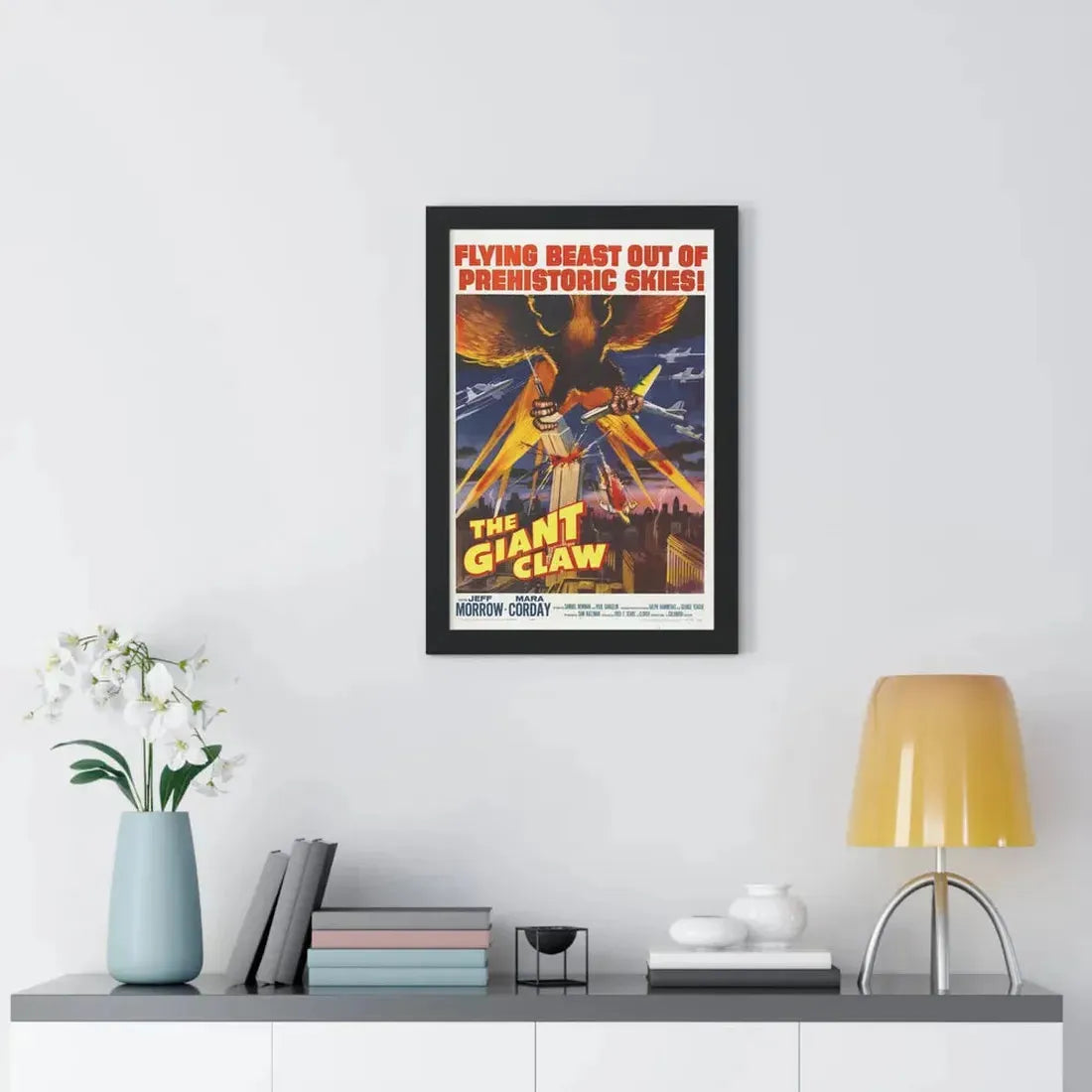 THE GIANT CLAW (2) 1957 - Framed Movie Poster - The Sticker Space