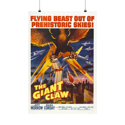THE GIANT CLAW (2) 1957 - Paper Movie Poster 20″ x 30″ Matte - The Sticker Space