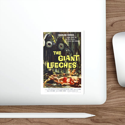 THE GIANT LEECHES 1959 Movie Poster STICKER Vinyl Die-Cut Decal-The Sticker Space