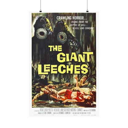 THE GIANT LEECHES 1959 - Paper Movie Poster 24″ x 36″ Matte - The Sticker Space