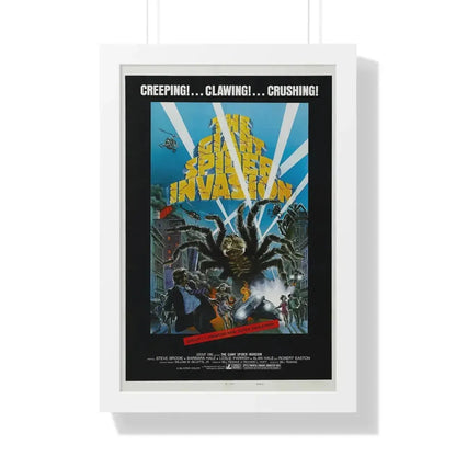 THE GIANT SPIDER INVASION 1975 - Framed Movie Poster 16″ x 24″ White - The Sticker Space