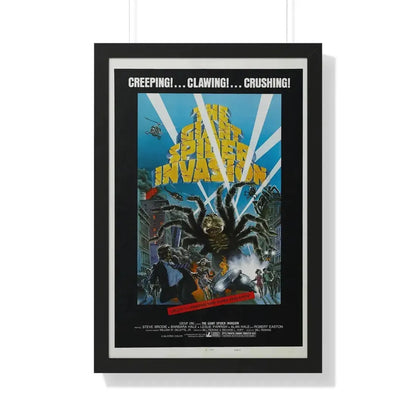 THE GIANT SPIDER INVASION 1975 - Framed Movie Poster 20" x 30" Black - The Sticker Space