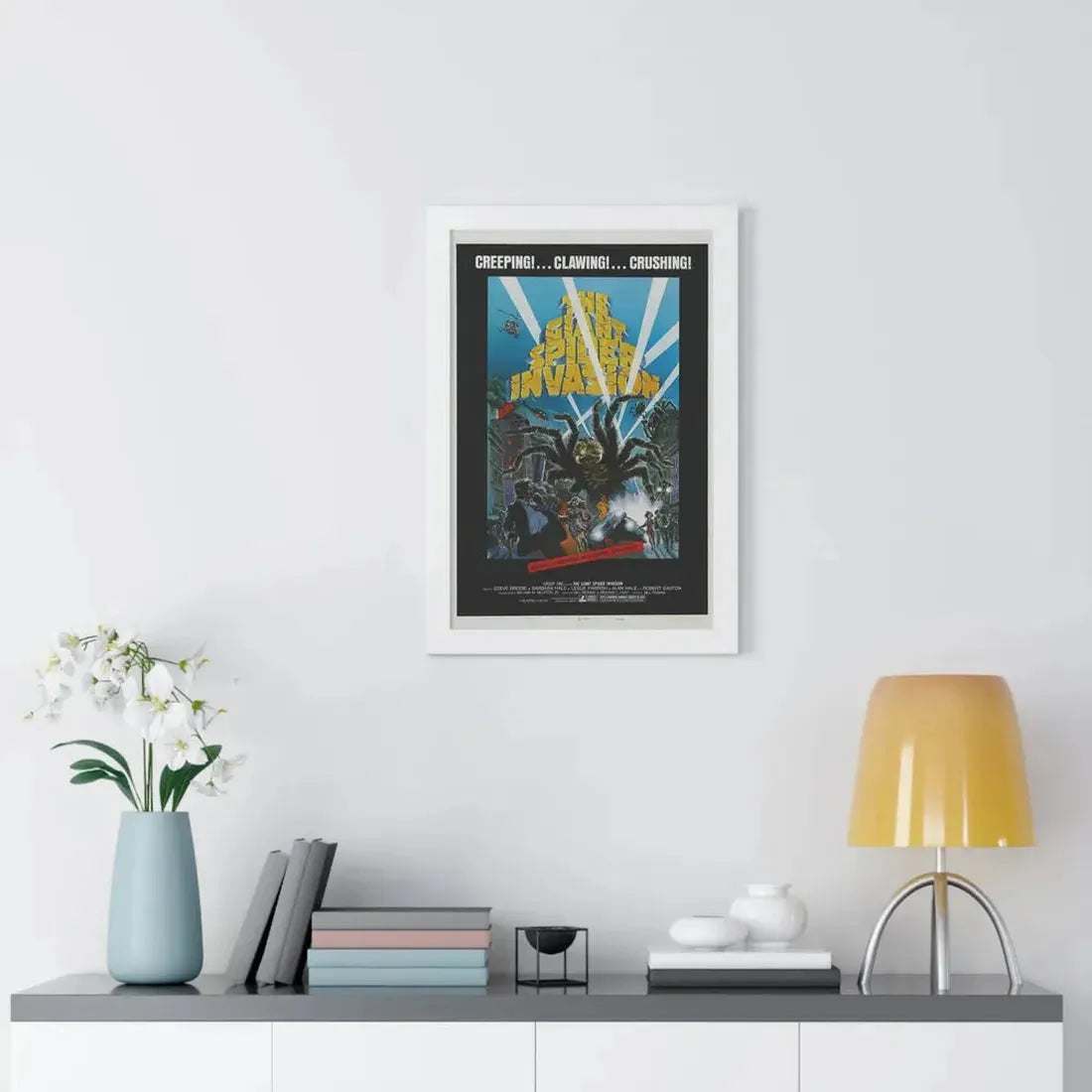 THE GIANT SPIDER INVASION 1975 - Framed Movie Poster - The Sticker Space