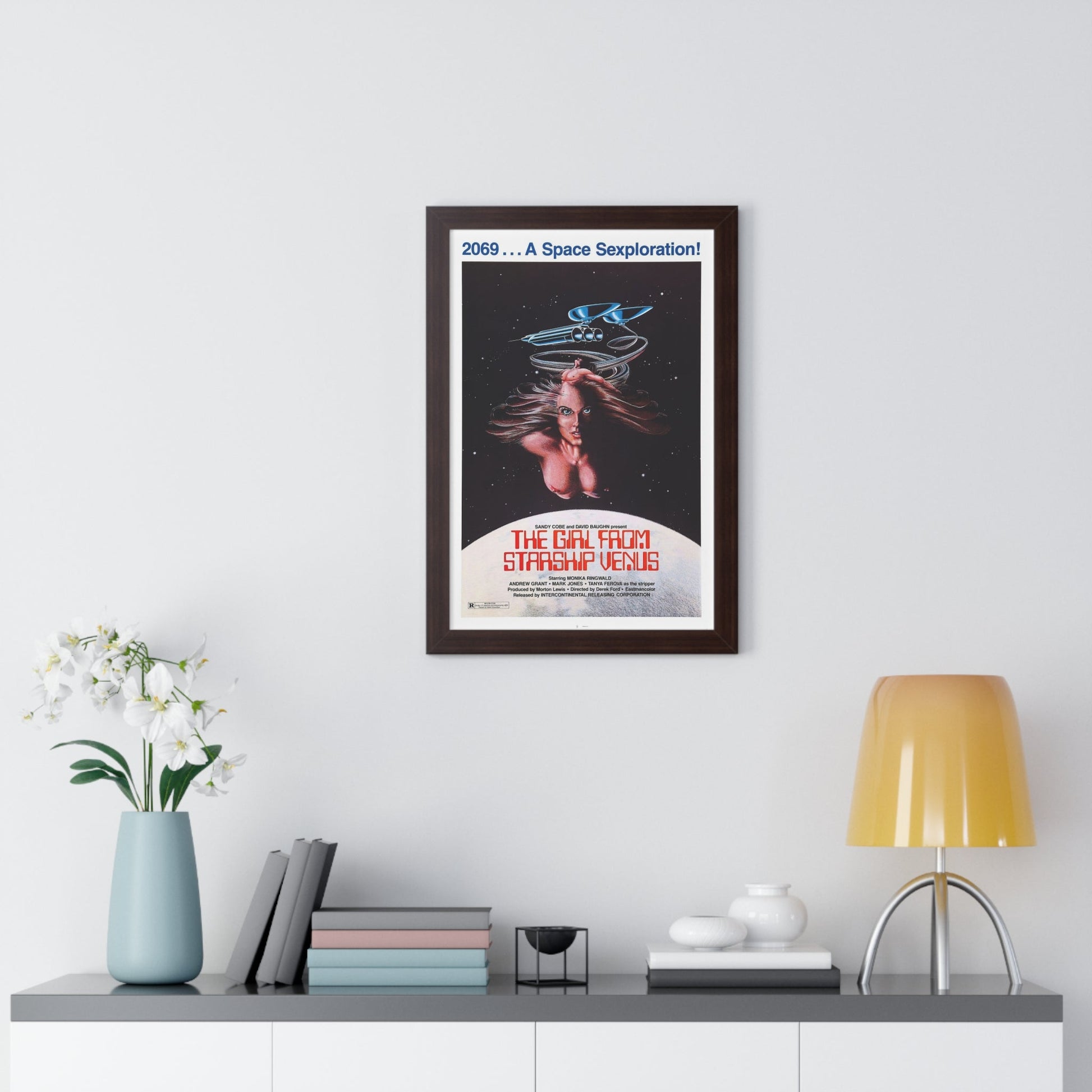 THE GIRL FROM STARSHIP VENUS 1975 - Framed Movie Poster-The Sticker Space