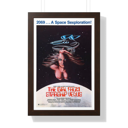 THE GIRL FROM STARSHIP VENUS 1975 - Framed Movie Poster-16″ x 24″-The Sticker Space