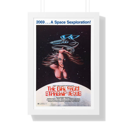 THE GIRL FROM STARSHIP VENUS 1975 - Framed Movie Poster-16″ x 24″-The Sticker Space