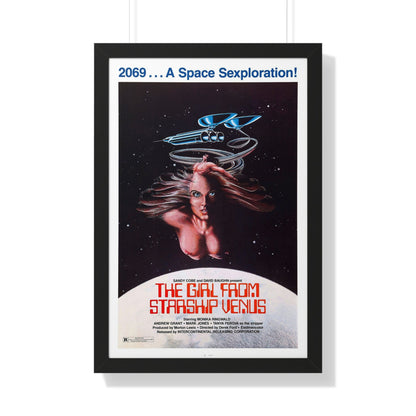 THE GIRL FROM STARSHIP VENUS 1975 - Framed Movie Poster-20" x 30"-The Sticker Space