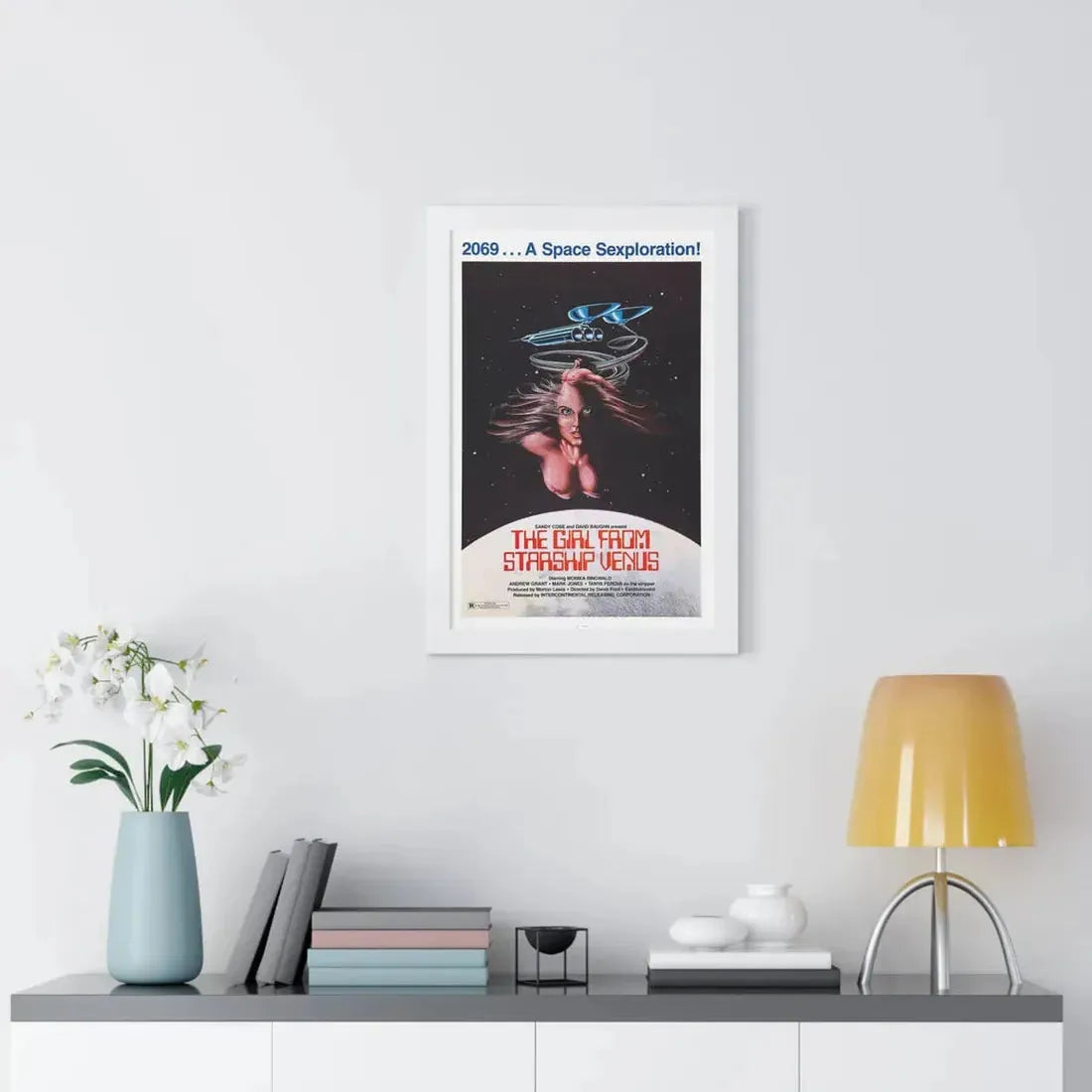 THE GIRL FROM STARSHIP VENUS 1975 - Framed Movie Poster - The Sticker Space