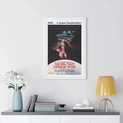 THE GIRL FROM STARSHIP VENUS 1975 - Framed Movie Poster - The Sticker Space