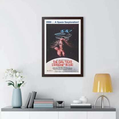 THE GIRL FROM STARSHIP VENUS 1975 - Framed Movie Poster - The Sticker Space