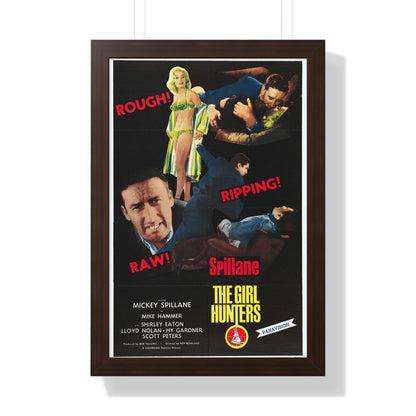 THE GIRL HUNTERS 1963 - Framed Movie Poster-16″ x 24″-The Sticker Space