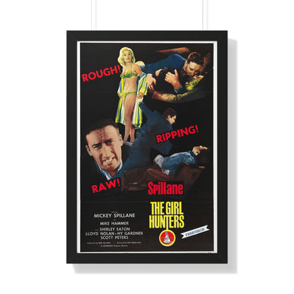 THE GIRL HUNTERS 1963 - Framed Movie Poster-20" x 30"-The Sticker Space