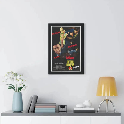 THE GIRL HUNTERS 1963 - Framed Movie Poster - The Sticker Space