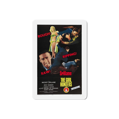 THE GIRL HUNTERS 1963 Movie Poster - Refrigerator Magnet-6" × 6"-The Sticker Space