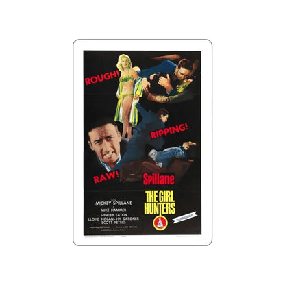 THE GIRL HUNTERS 1963 Movie Poster STICKER Vinyl Die-Cut Decal 4 Inch - The Sticker Space
