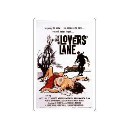 THE GIRL IN LOVER'S LANE 1959 Movie Poster STICKER Vinyl Die-Cut Decal 5 Inch - The Sticker Space