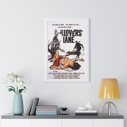 THE GIRL IN LOVER'S LANE 1959 - Framed Movie Poster-The Sticker Space