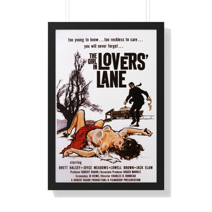 THE GIRL IN LOVER'S LANE 1959 - Framed Movie Poster-20" x 30"-The Sticker Space